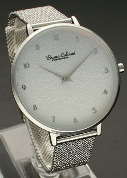 Zegarek damski na srebrnej bransolecie Bruno Calvani BC90547 SILVER. Damski zegarek biżuteryjny. Zegarek damski w srebrnym kolorze, (2).jpg